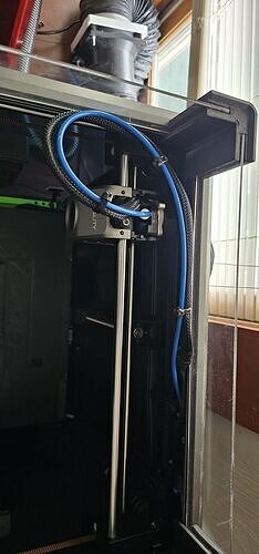 K1 Max Cable Chain Delete with Rear Support Bracket 3D print model