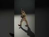 Masked Soldier D Model  Rigged and Animated for Games Low-poly 3D model_2