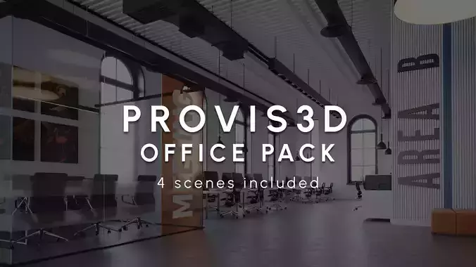 Provis3D Office Pack  3D Model Collection