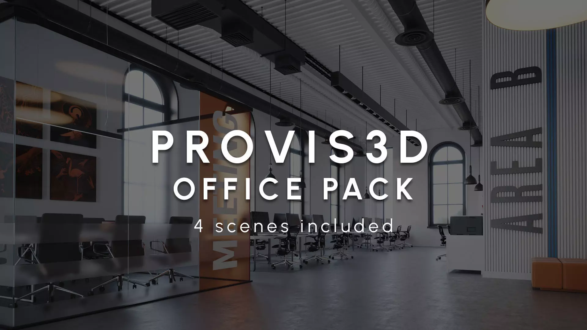 Provis3D Office Pack  3D Model Collection_0