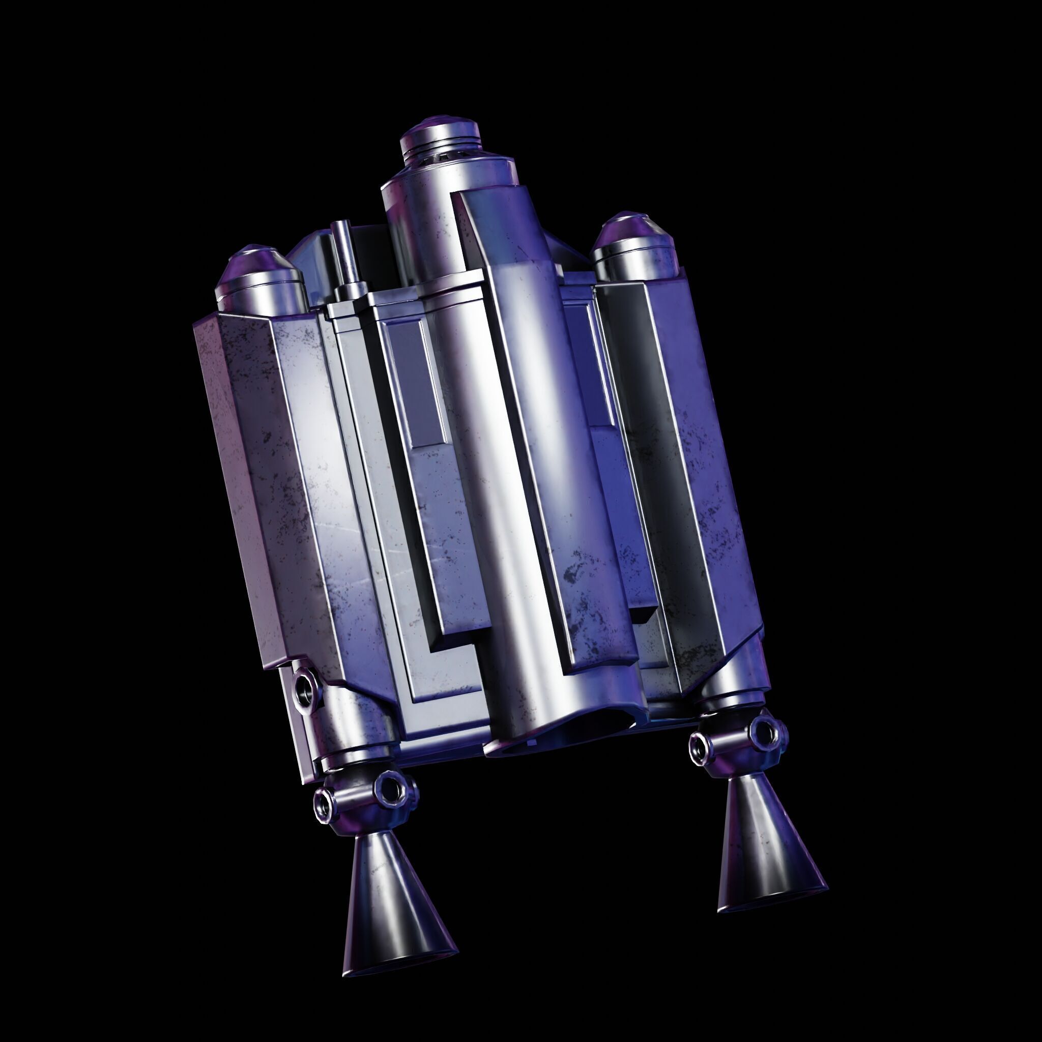 MANDALORIAN JETPACK - Cosplay Armor - Fan Art 3D Print Model 3D print model_10