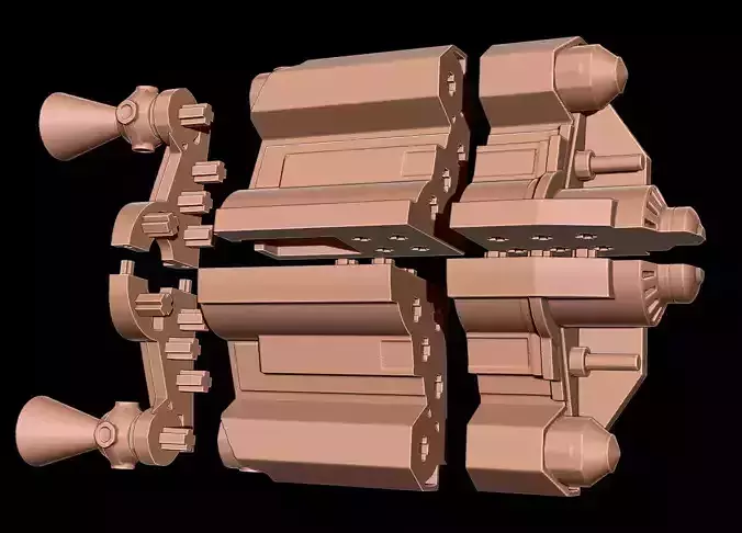 MANDALORIAN JETPACK - Cosplay Armor - Fan Art 3D Print Model 3D print model