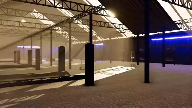 AAA Racing Garage Asset Pack