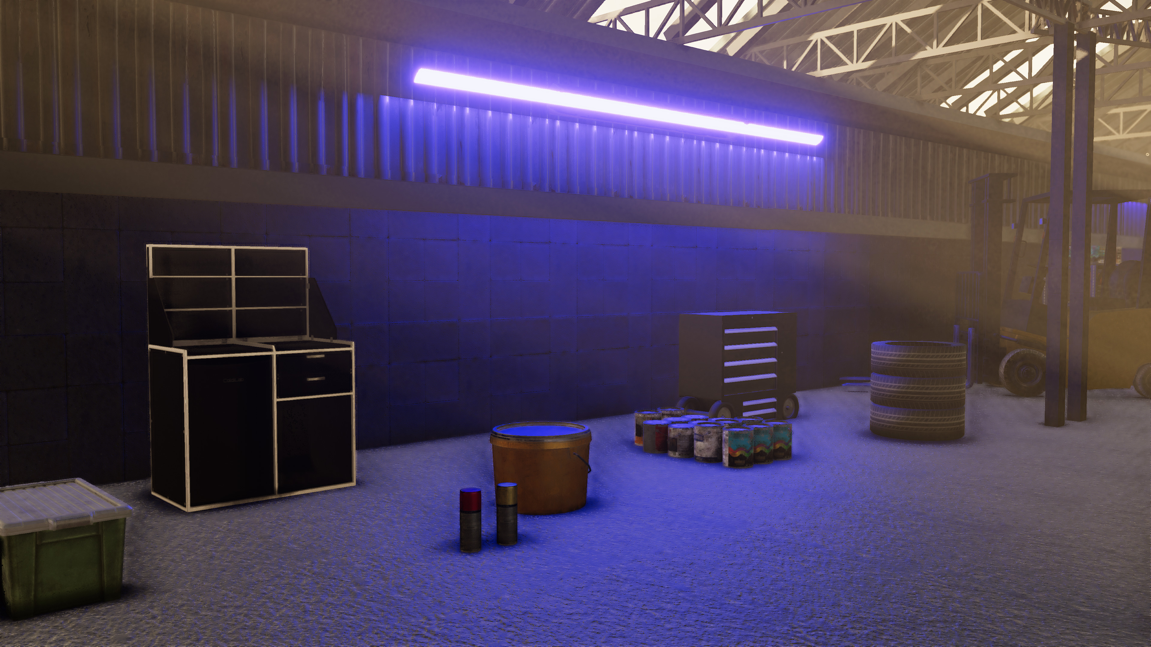 AAA Racing Garage Asset Pack 3D model_6