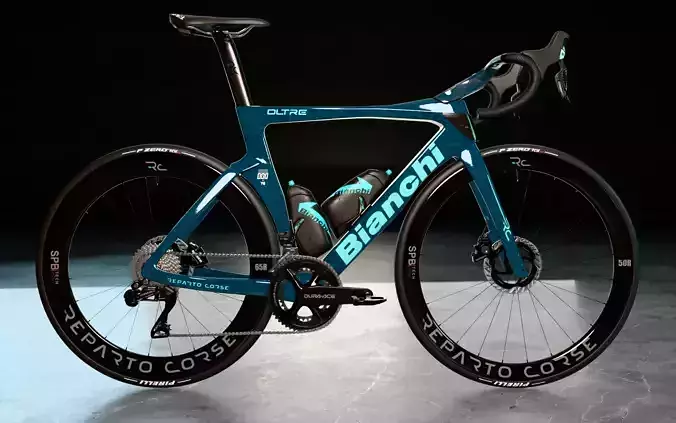 Bianchi Oltre RC with 140th anniversary livery 