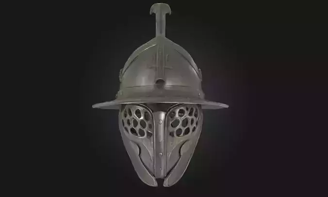 Gladiators Helm Ancient Combat Helmet Model