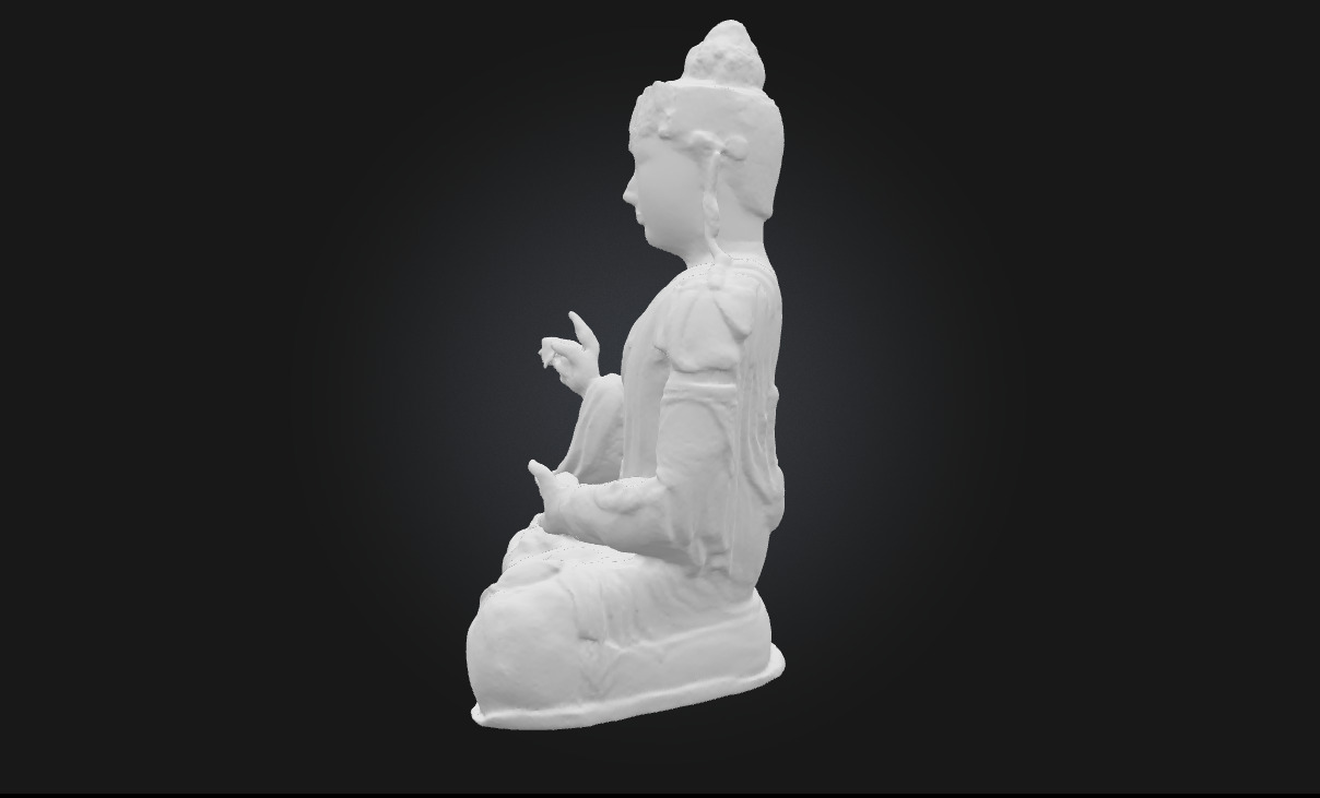 Serene Reflection Peaceful Character Model 3D model_6