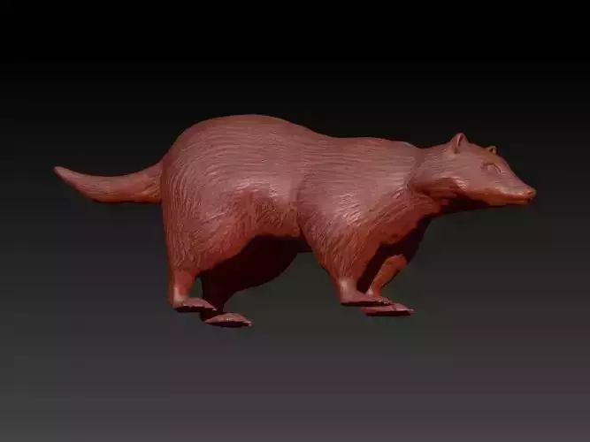 Badger Animal Pendant Necklace Charm Bracelet jewelry