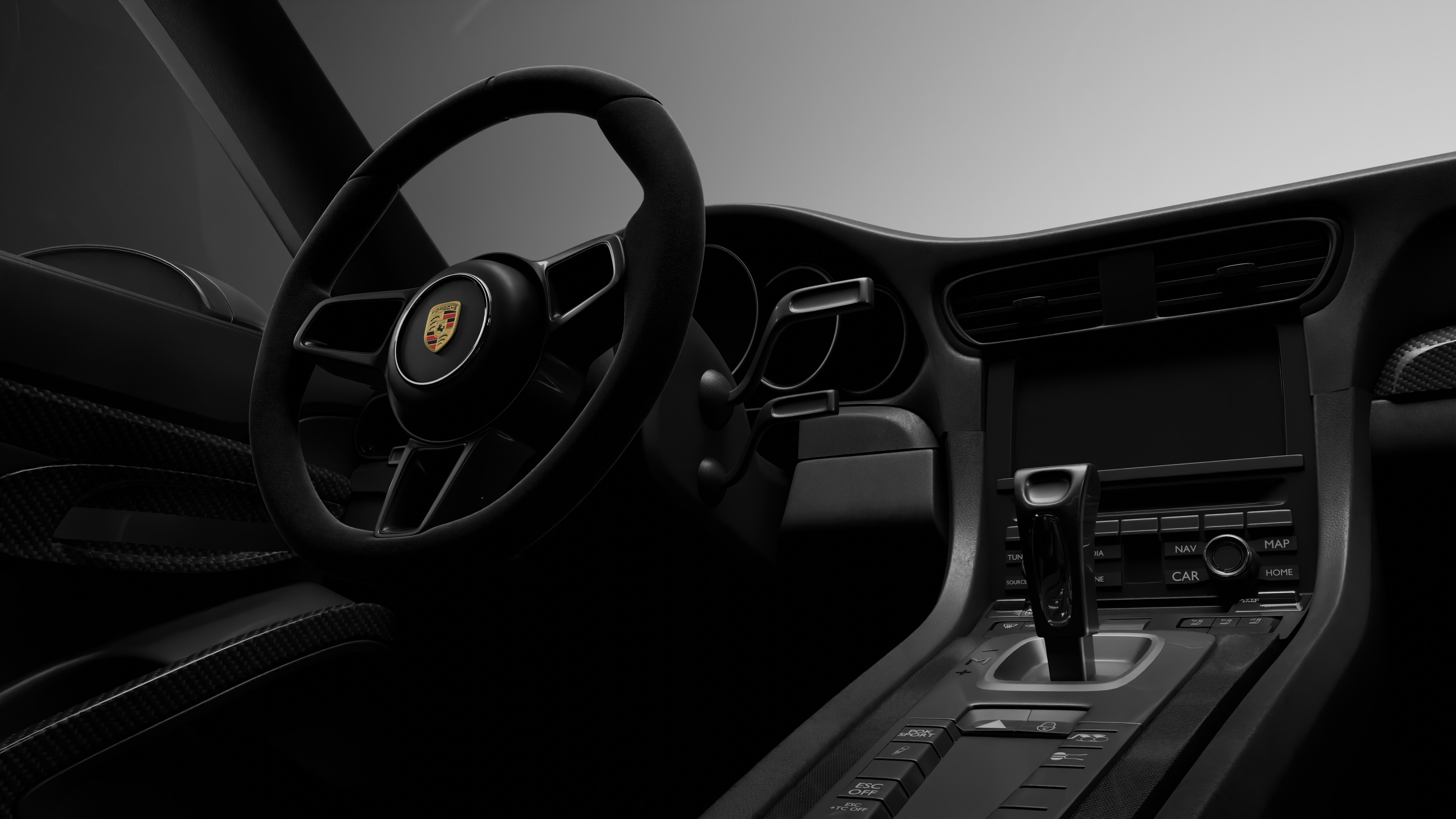 Car Porsche 911 GT 3D model_9