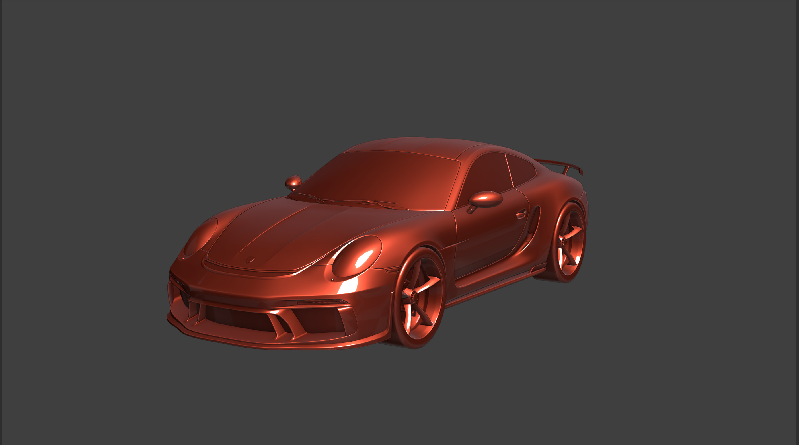 Car Porsche 911 GT 3D model_19