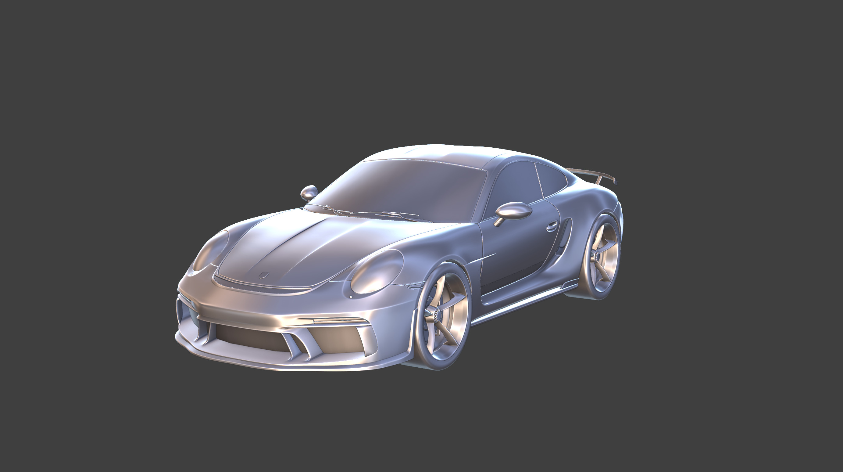 Car Porsche 911 GT 3D model_18