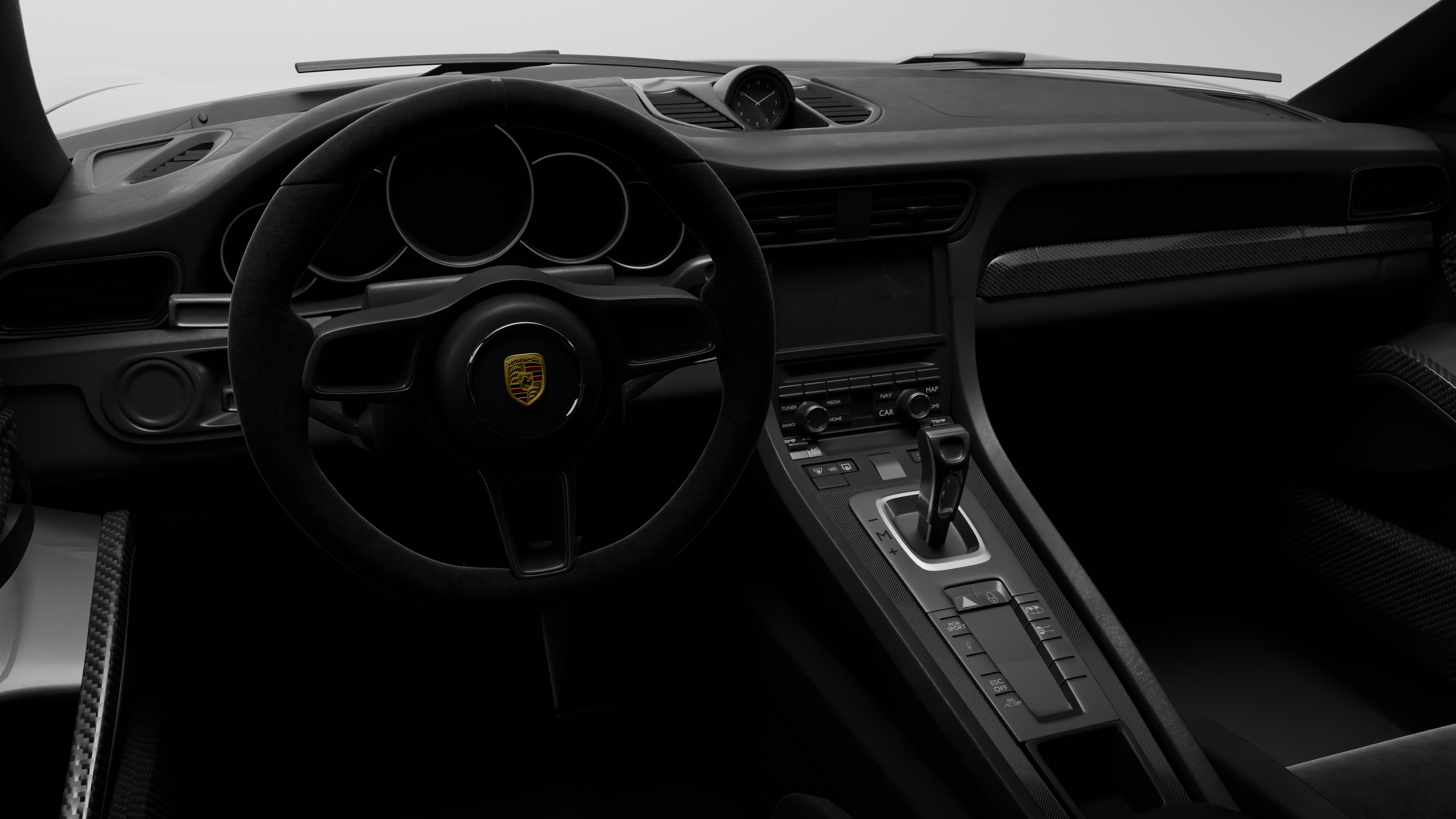 Car Porsche 911 GT 3D model_8