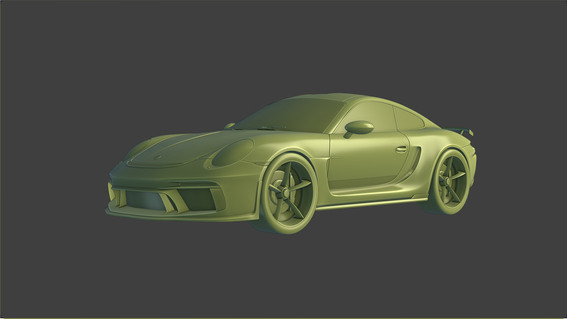 Car Porsche 911 GT 3D model_21