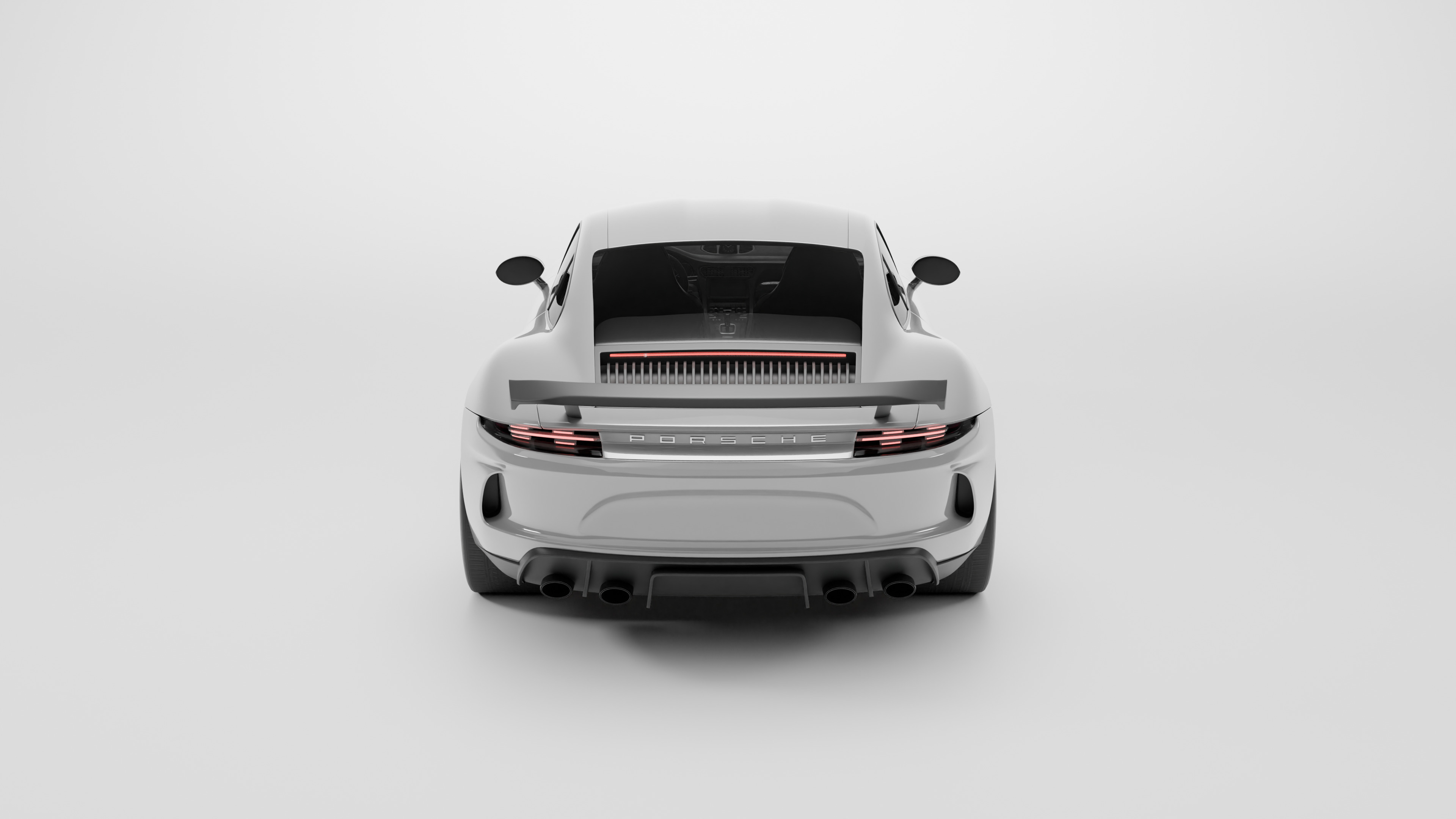 Car Porsche 911 GT 3D model_2