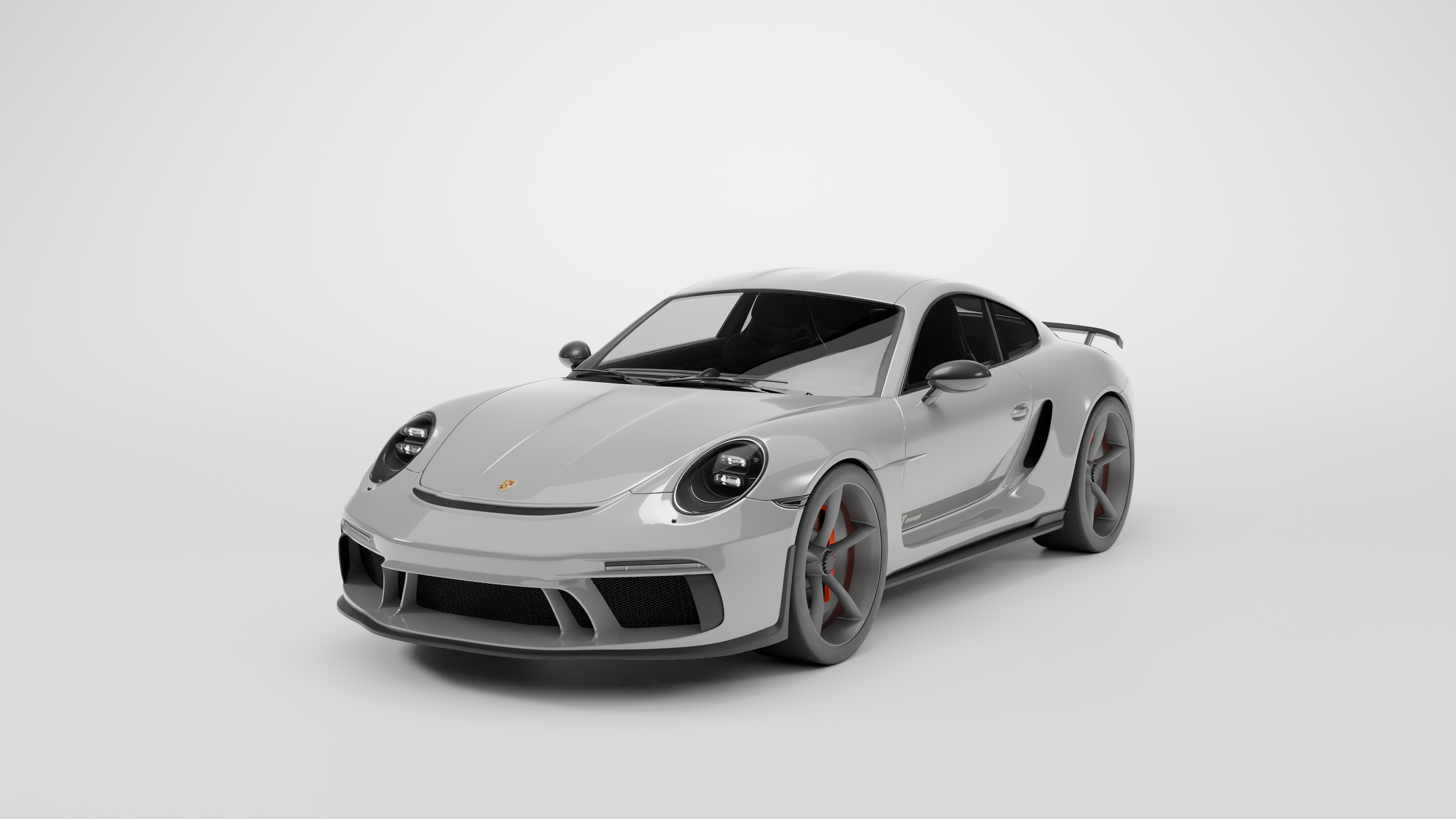 Car Porsche 911 GT 3D model_3