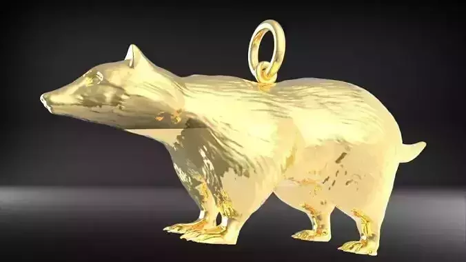 Badger Animal Pendant Necklace Charm Bracelet jewelry