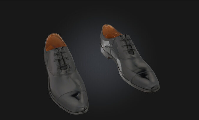 Elegance in Leather Sophisticated Leather Apparel Model 3D model