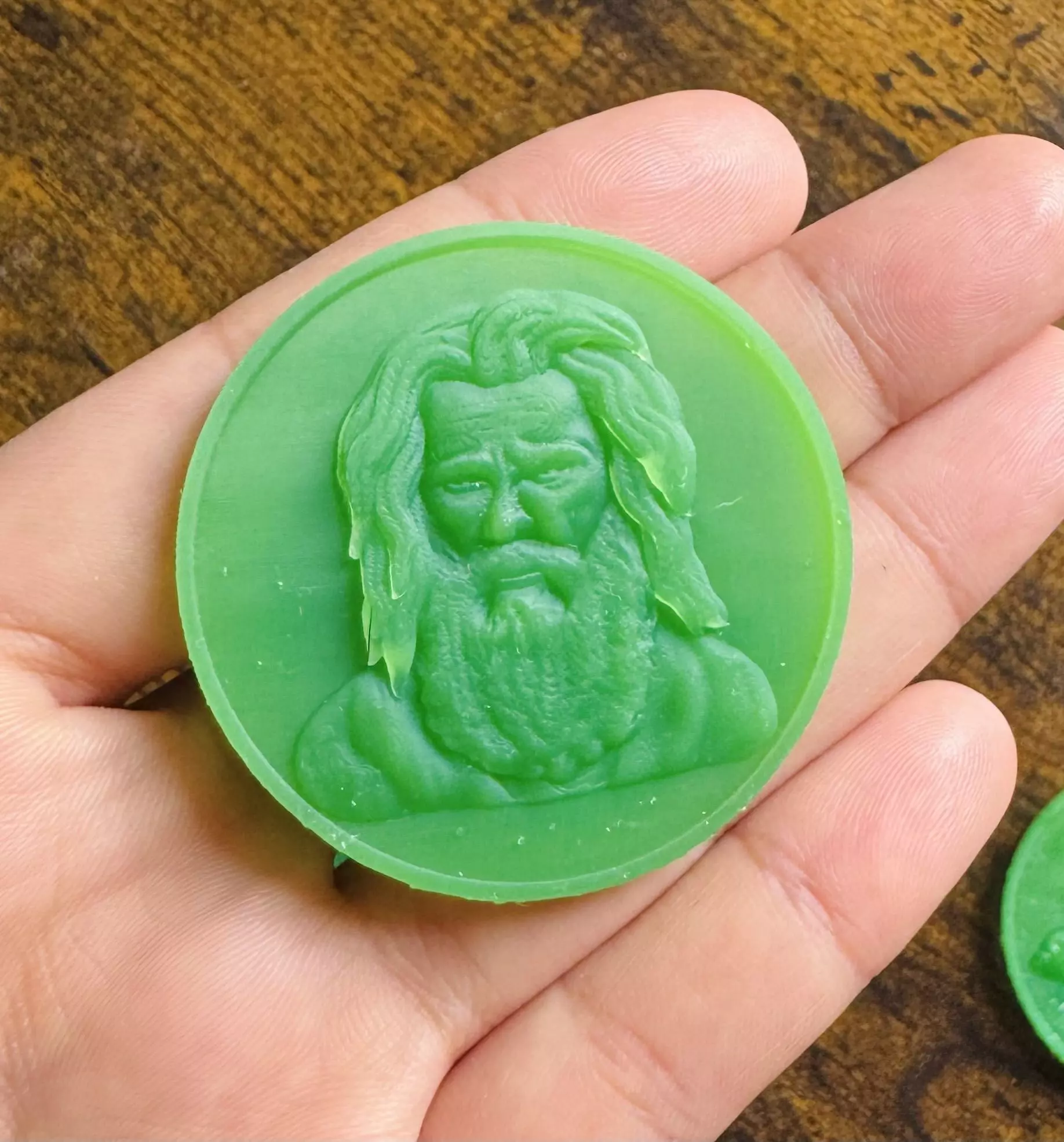 Saint Elias coin   3D print model_5
