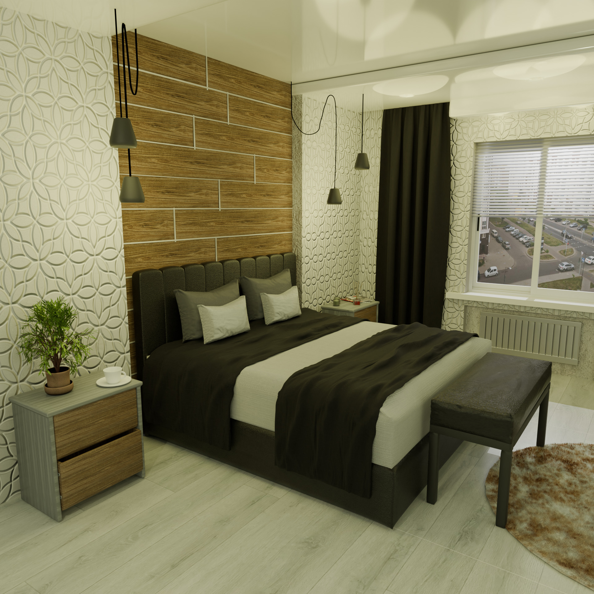 Bedroom Furniture Pack 01 3D model_2