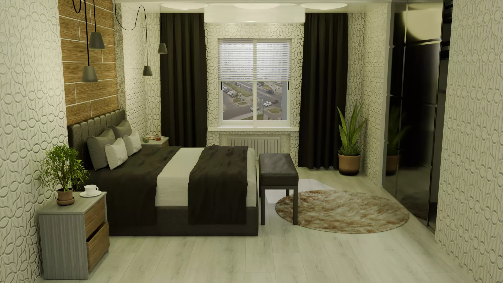 Bedroom Furniture Pack 01 3D model_0