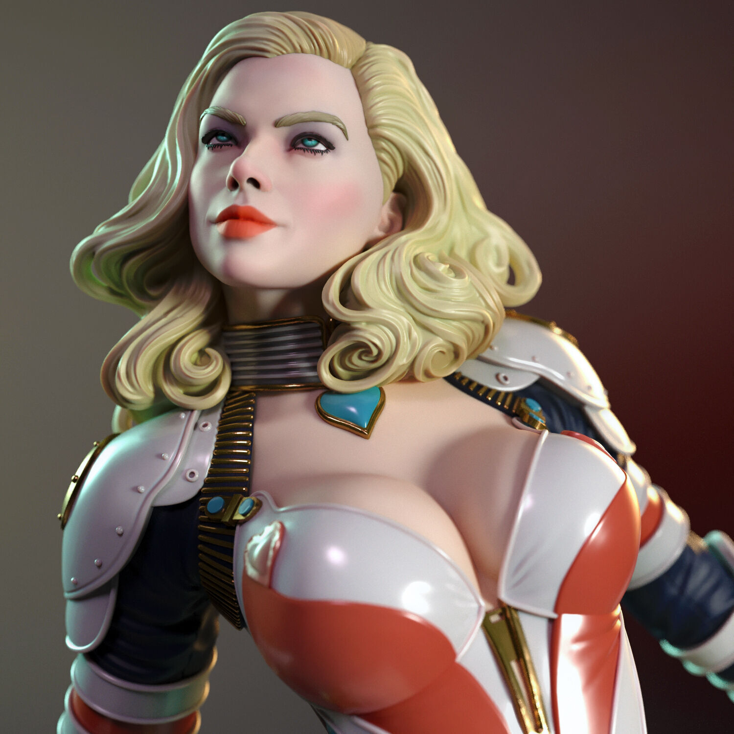 Margot the laser gunner 3D print model_8