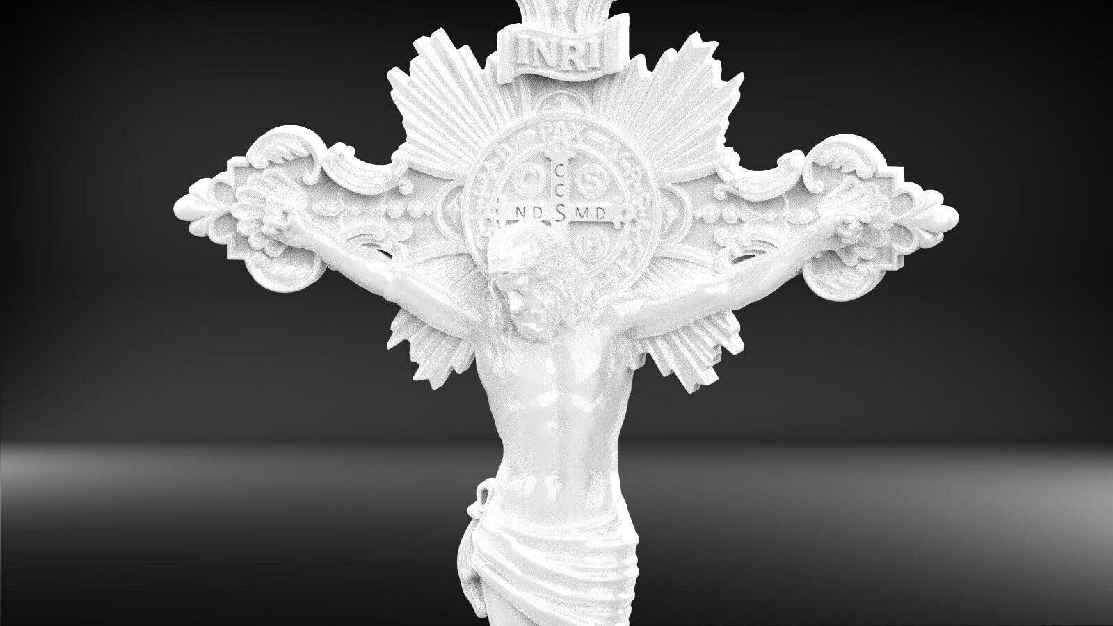 Cross model 190 3D print model_7