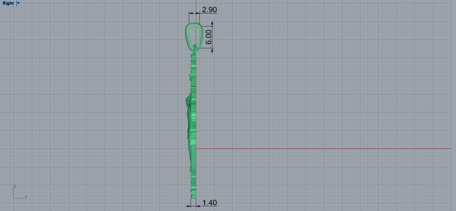 Cross model 190 3D print model_5