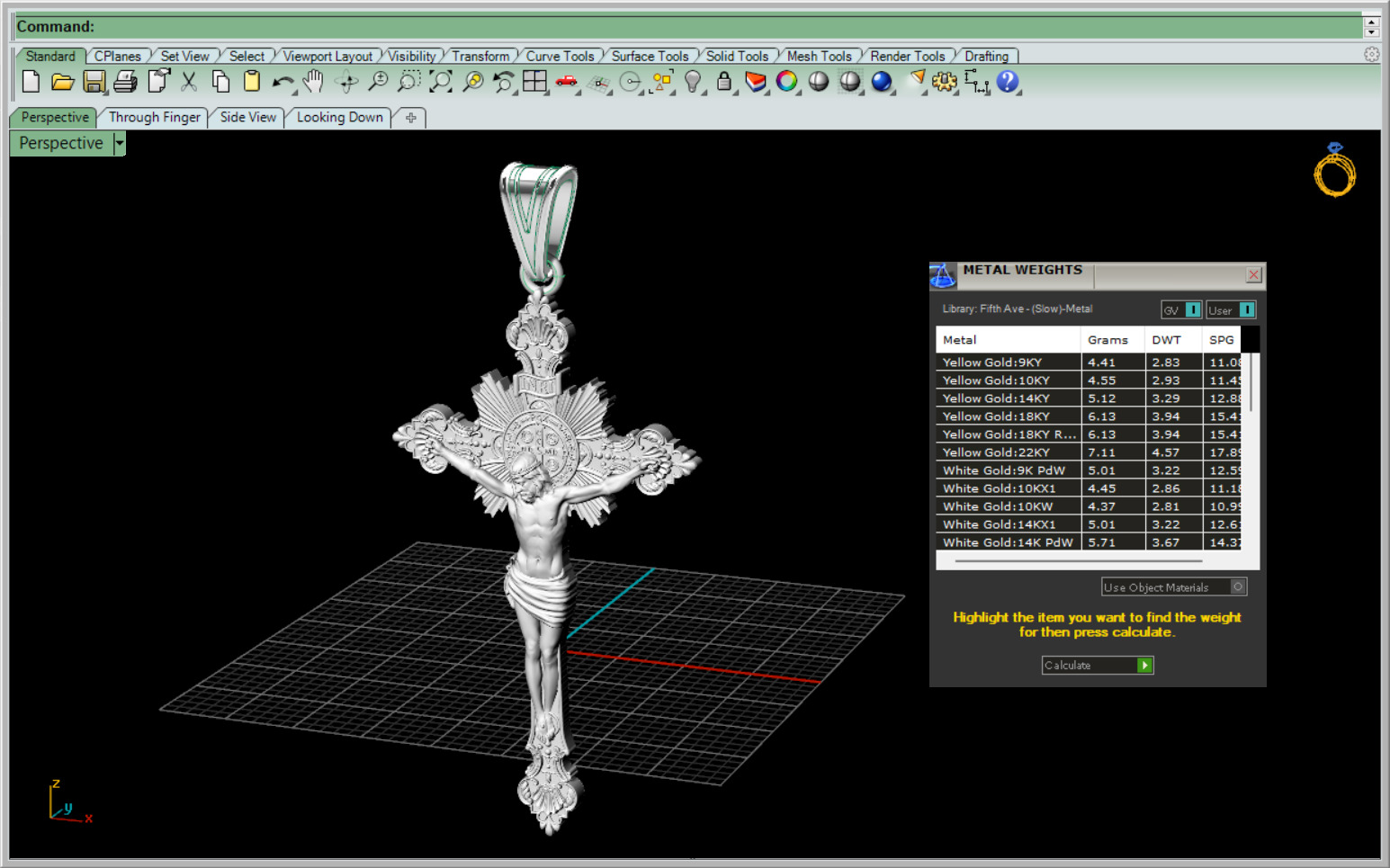 Cross model 190 3D print model_6