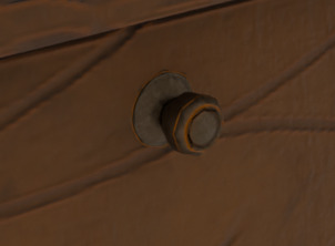 Stylized Drawer Low-poly 3D model_7