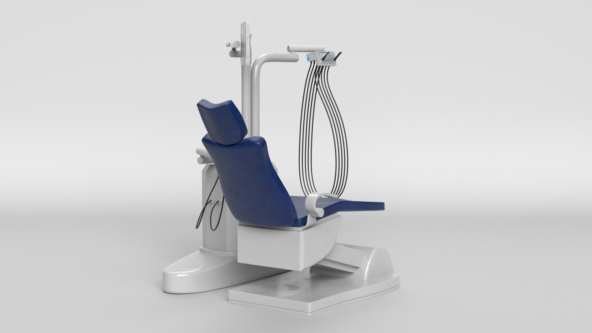 Dentist Chair 3D model_3
