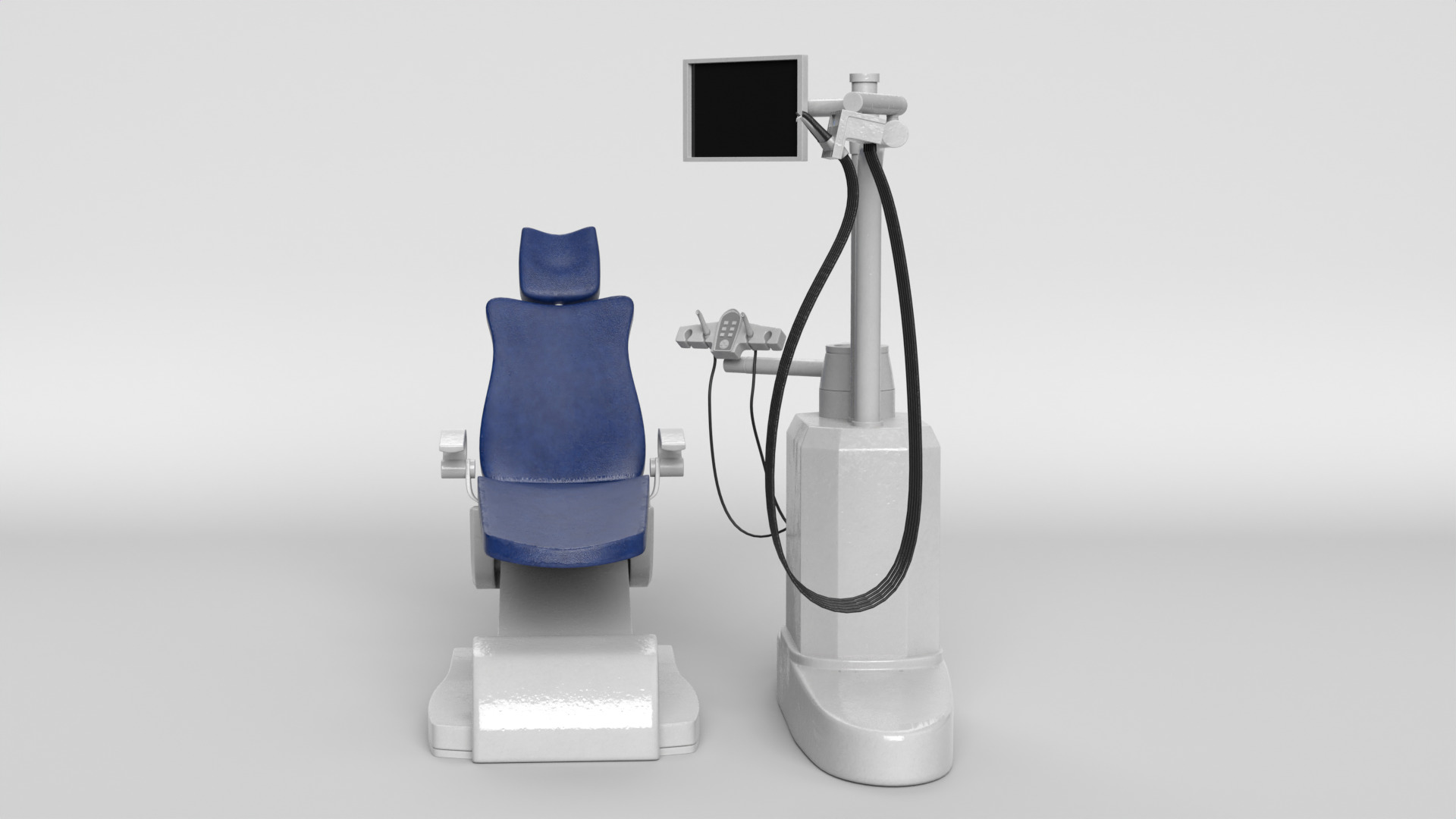 Dentist Chair 3D model_9