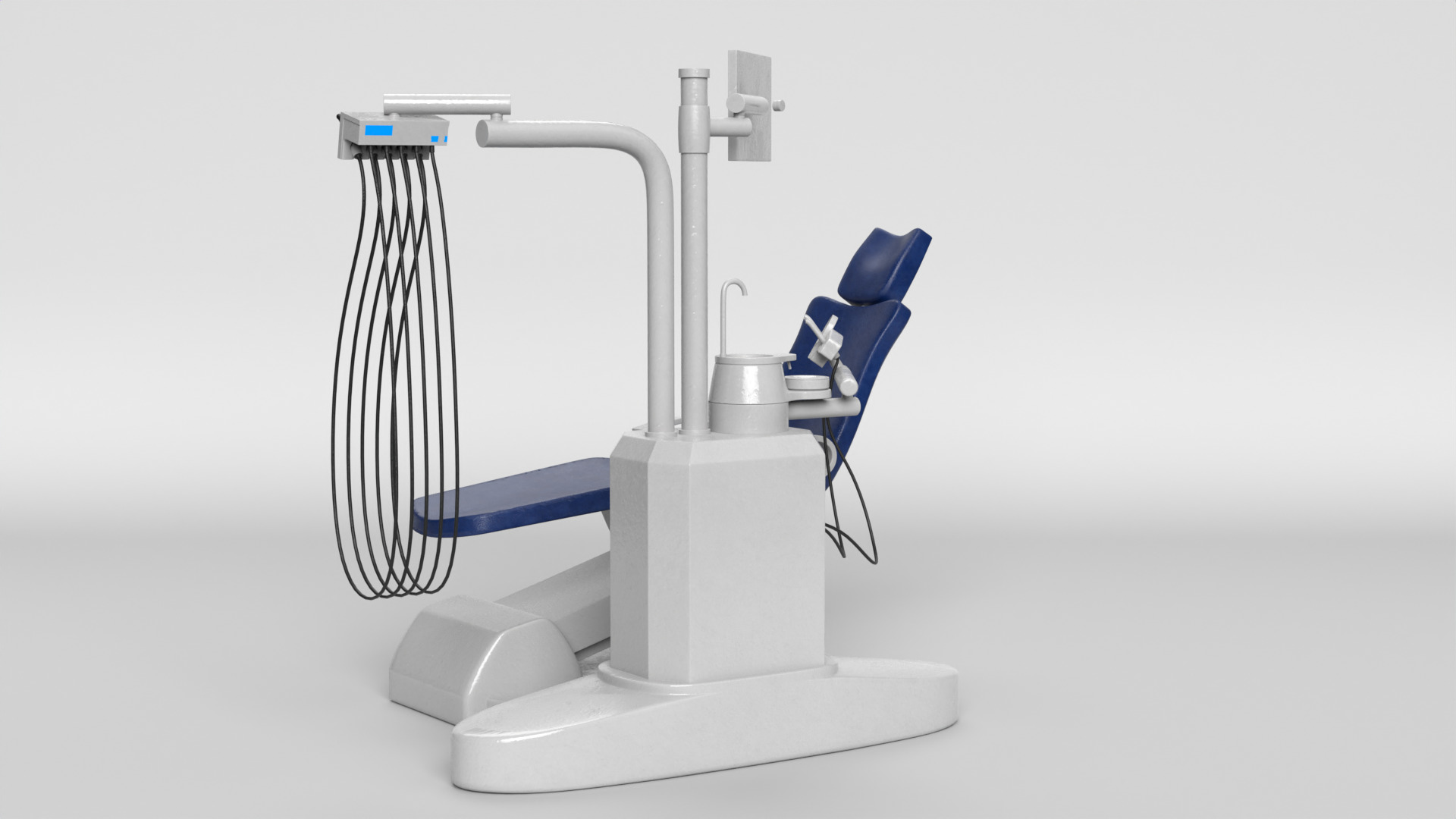Dentist Chair 3D model_7