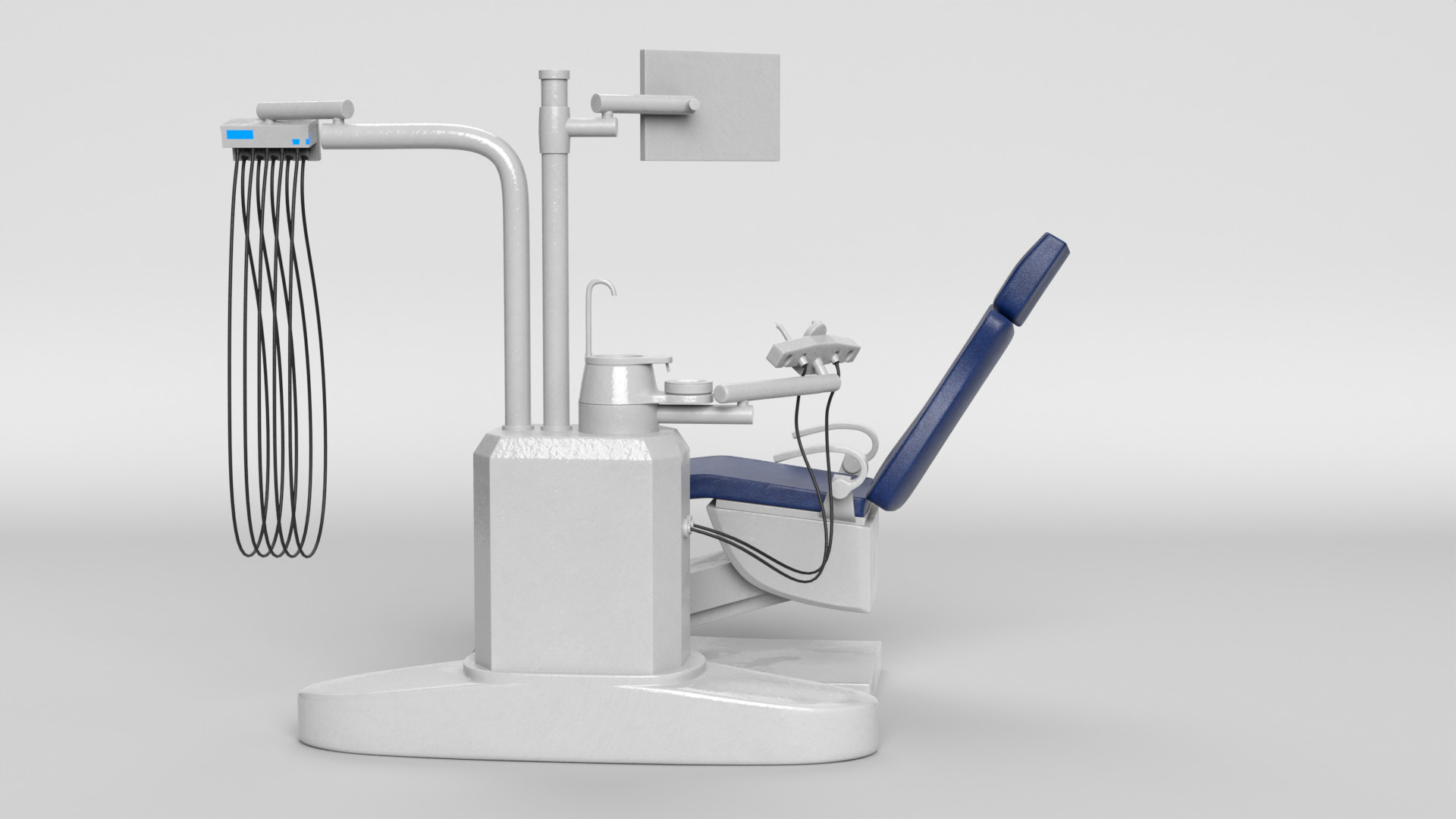 Dentist Chair 3D model_6