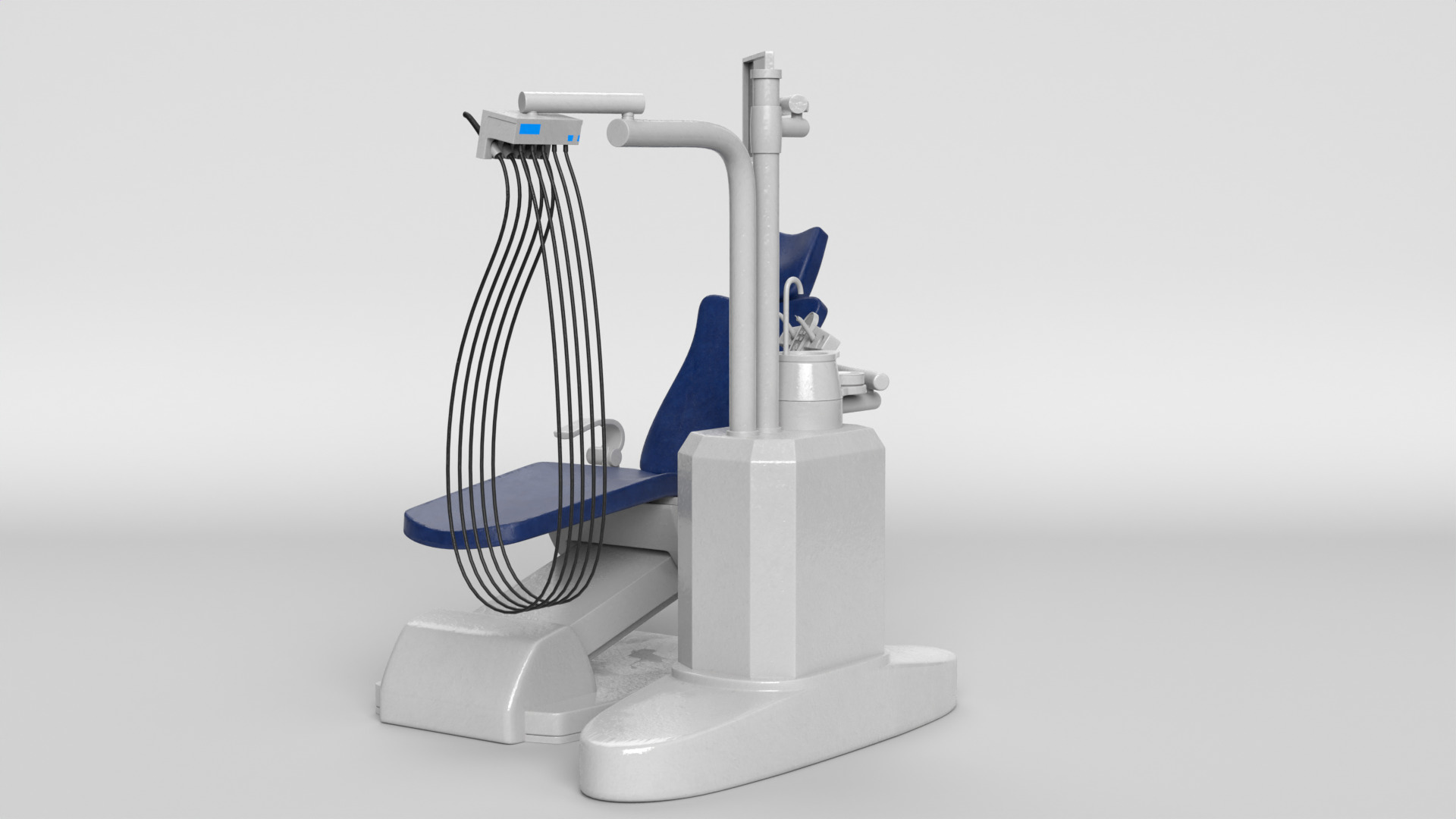 Dentist Chair 3D model_8