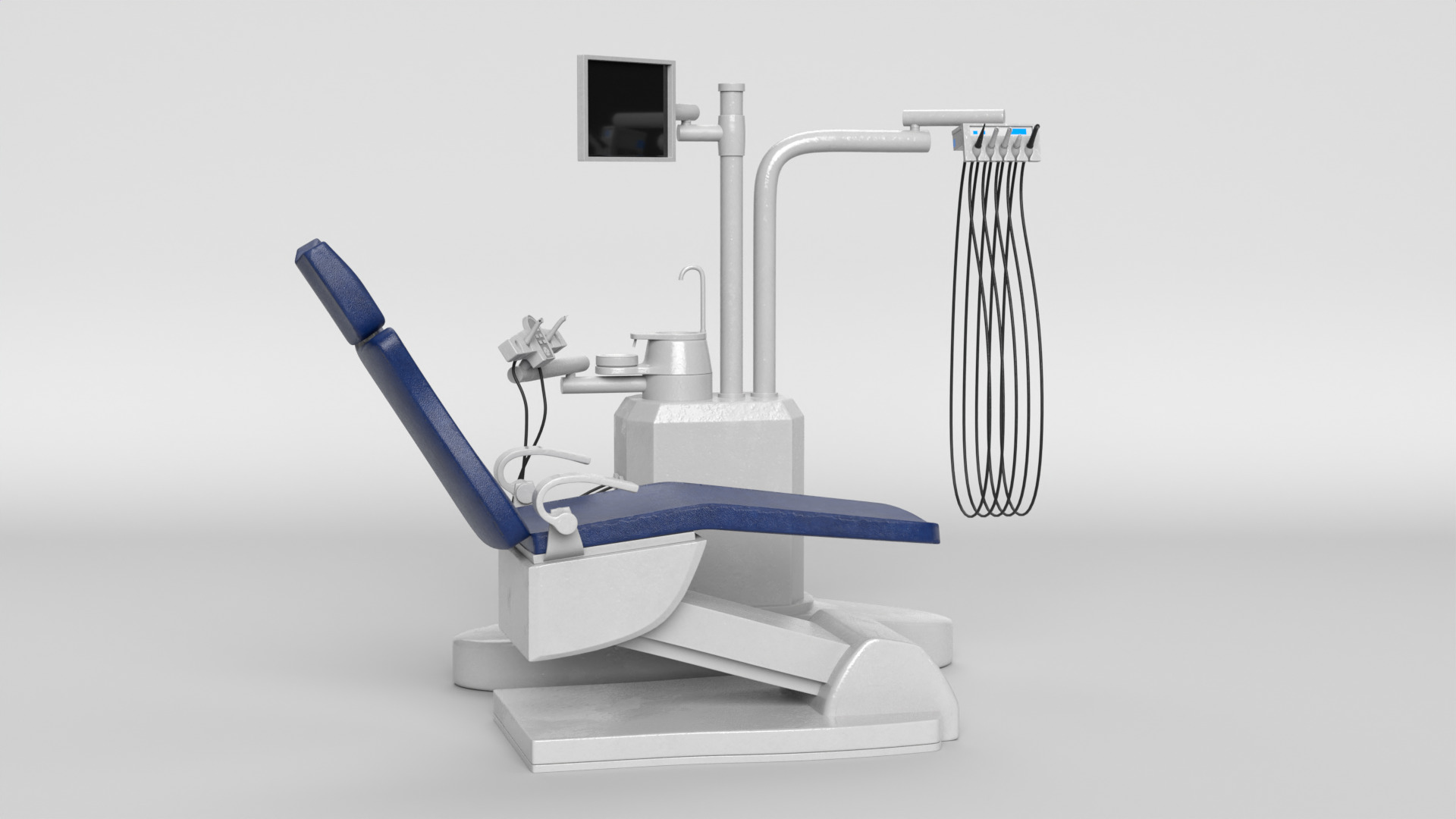 Dentist Chair 3D model_2