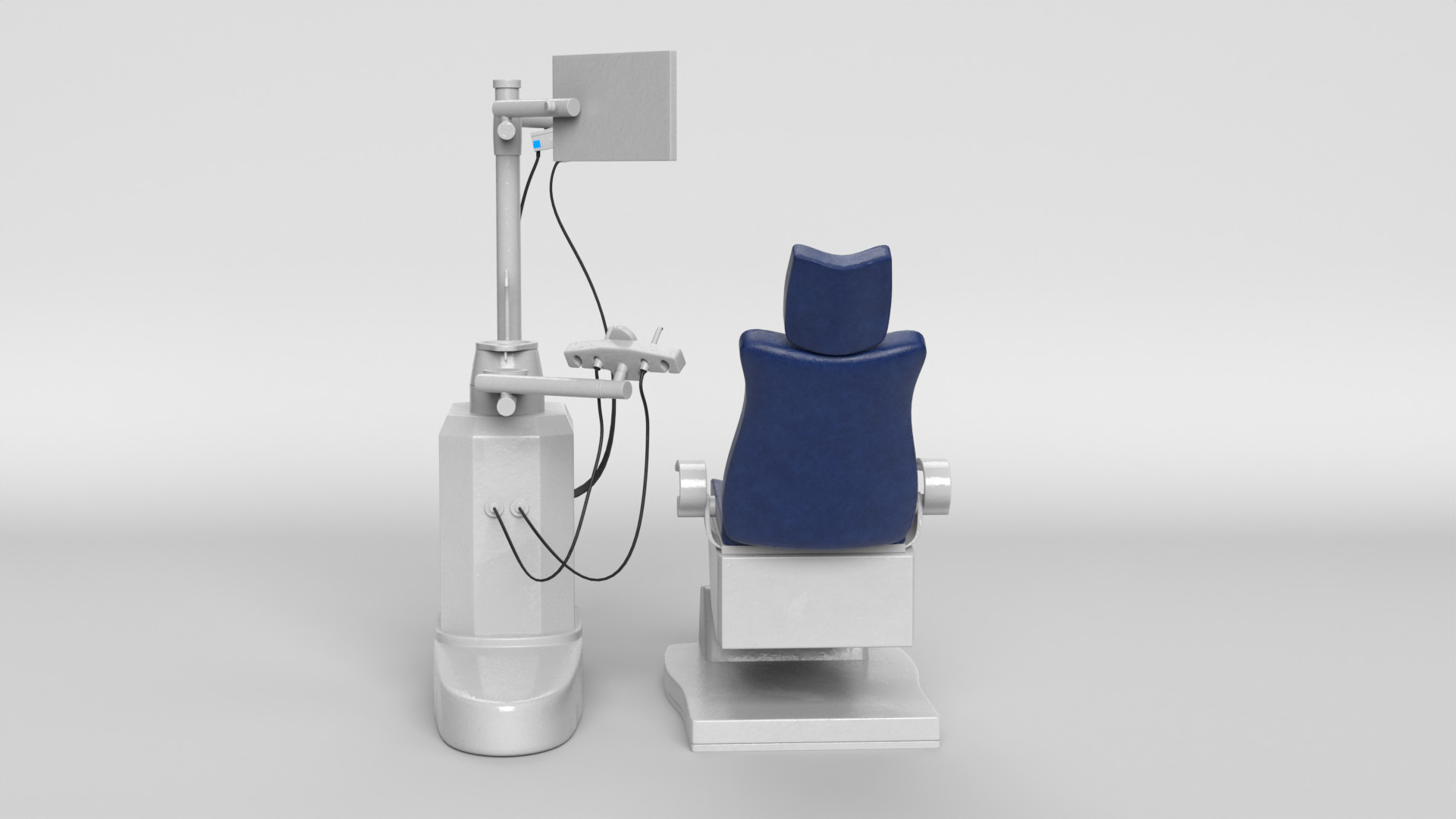 Dentist Chair 3D model_4