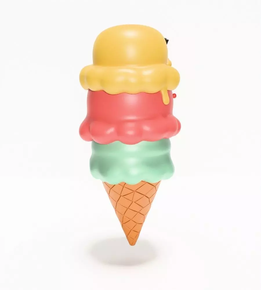 SpongeBob SquarePants Patrick and Squidward Ice Cream toy 3D print model_14