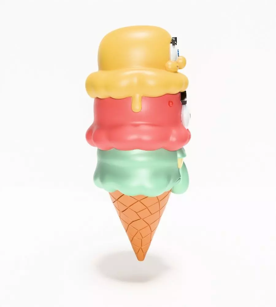 SpongeBob SquarePants Patrick and Squidward Ice Cream toy 3D print model_17