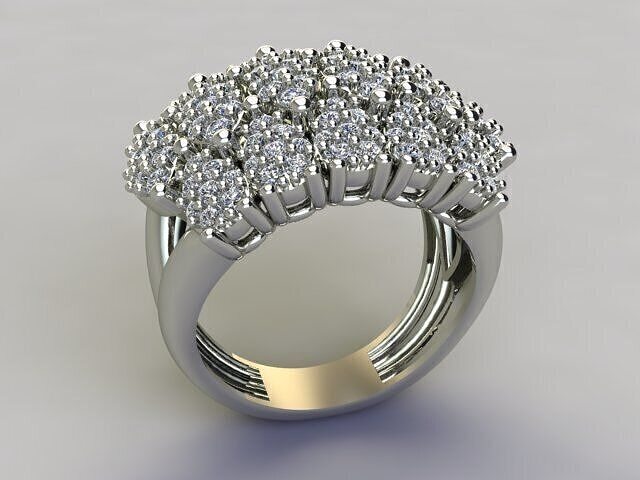 Wedding ring  3D print model