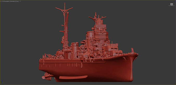 IJN Agano Free 3D print model