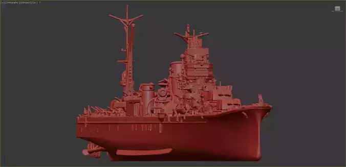 IJN Agano Free 3D print model