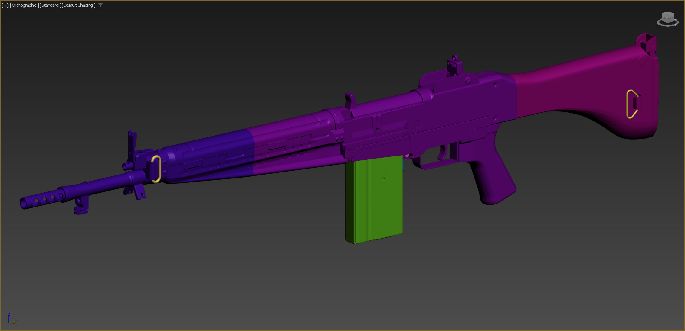 Type 64 HOWA 1 by 1 for cosplay  3D print model_1