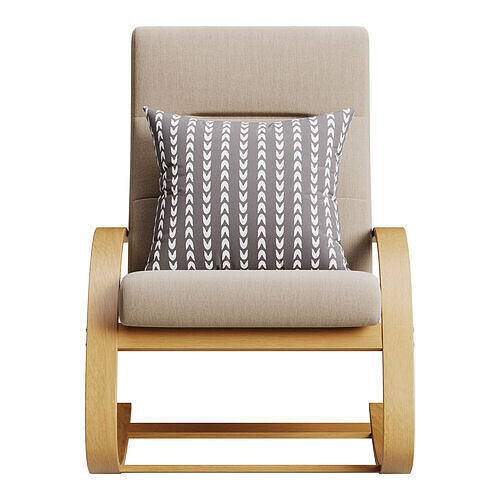 Krosbi Rocking Chair 3D model 4