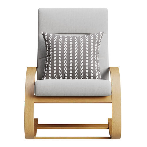 Krosbi Rocking Chair 3D model 6