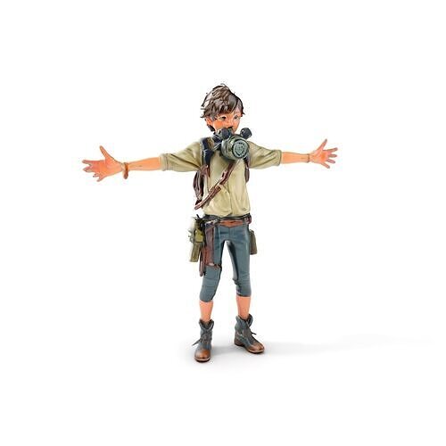 Young Adventurer Rigged and Animated D Character Model with G... Low-poly 3D model