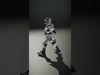 Futuristic Rigged and Animated Combat Robot Suit D Model Low-poly 3D model_2