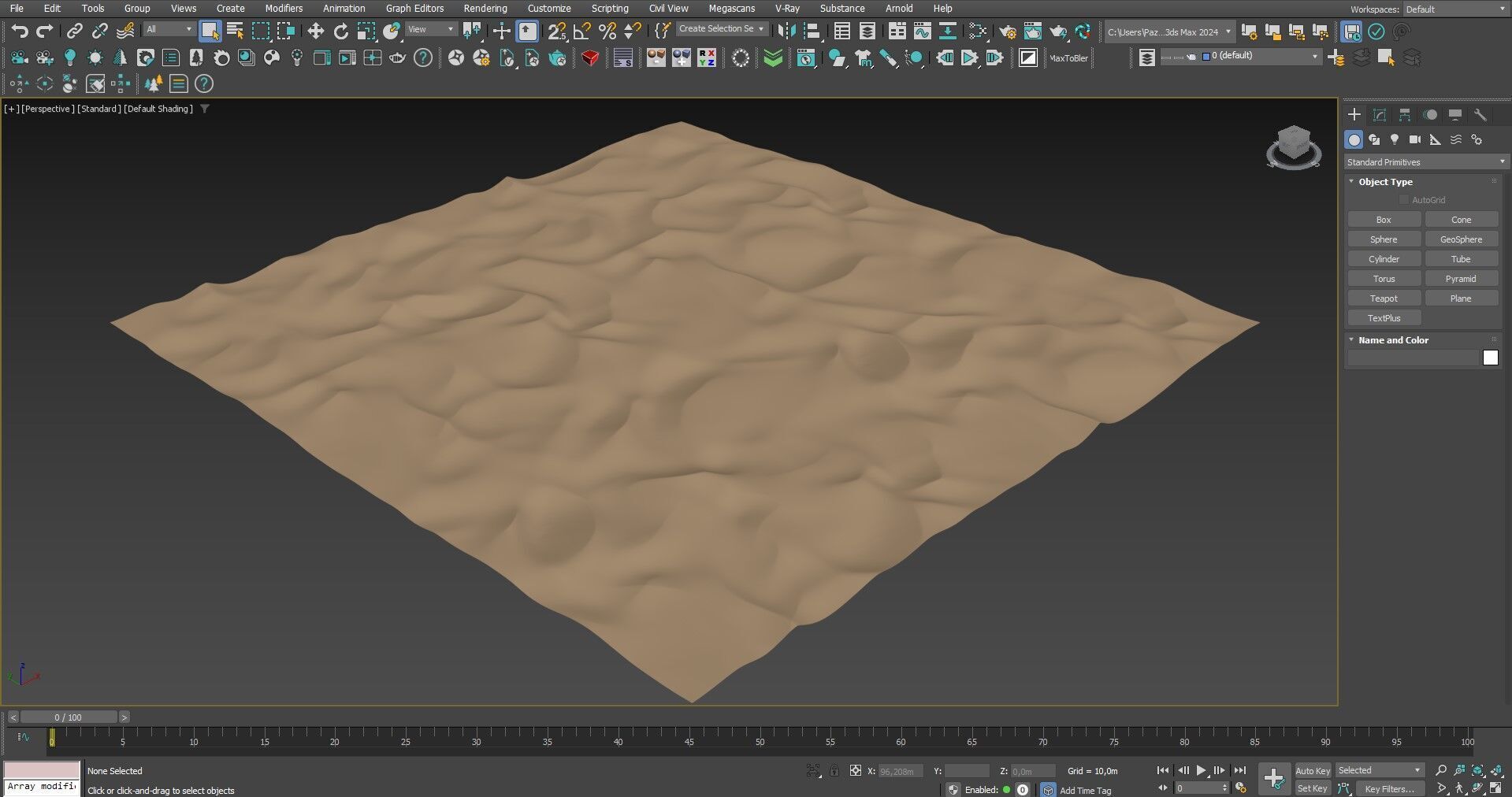 Dunes 3D model_6