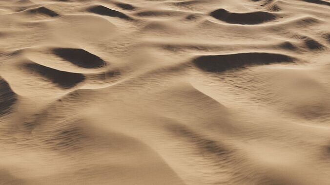 Dunes 3D model