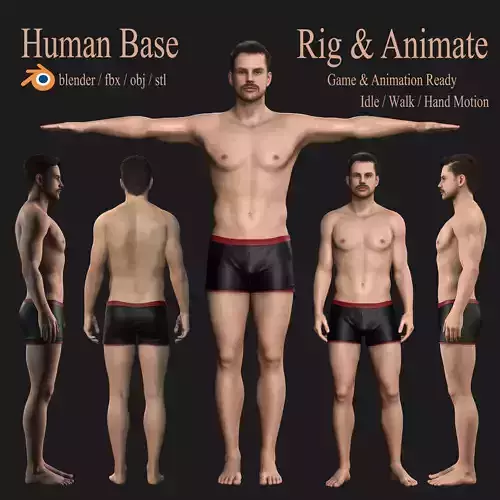 Human Base - Character 1