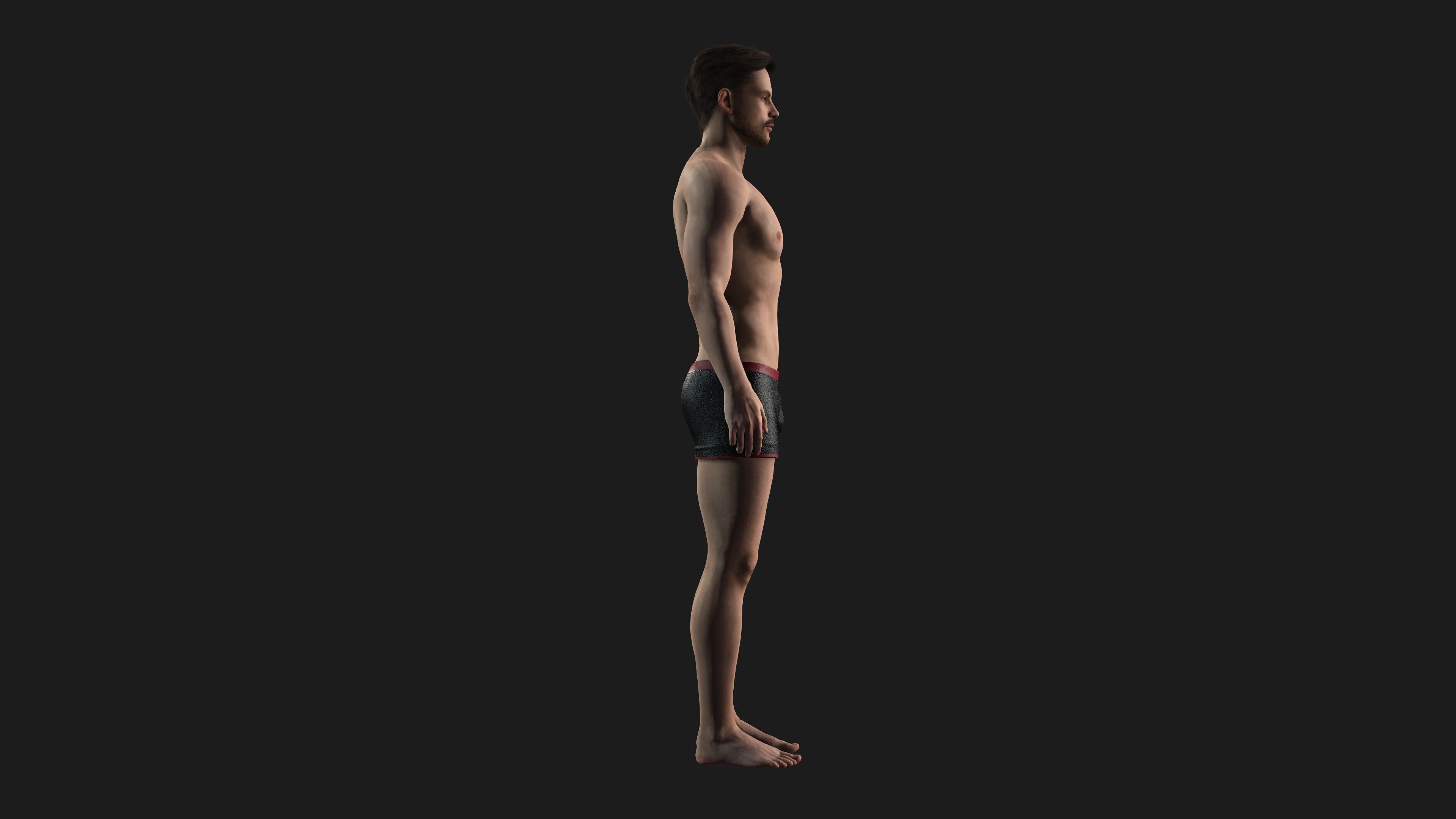 Human Base - Character 1 3D model_9
